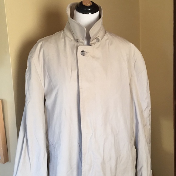 LONDON FOG Size 44 Regular CLASSIC TRENCH Removable Thinsulate Liner Timeless - Picture 4 of 8